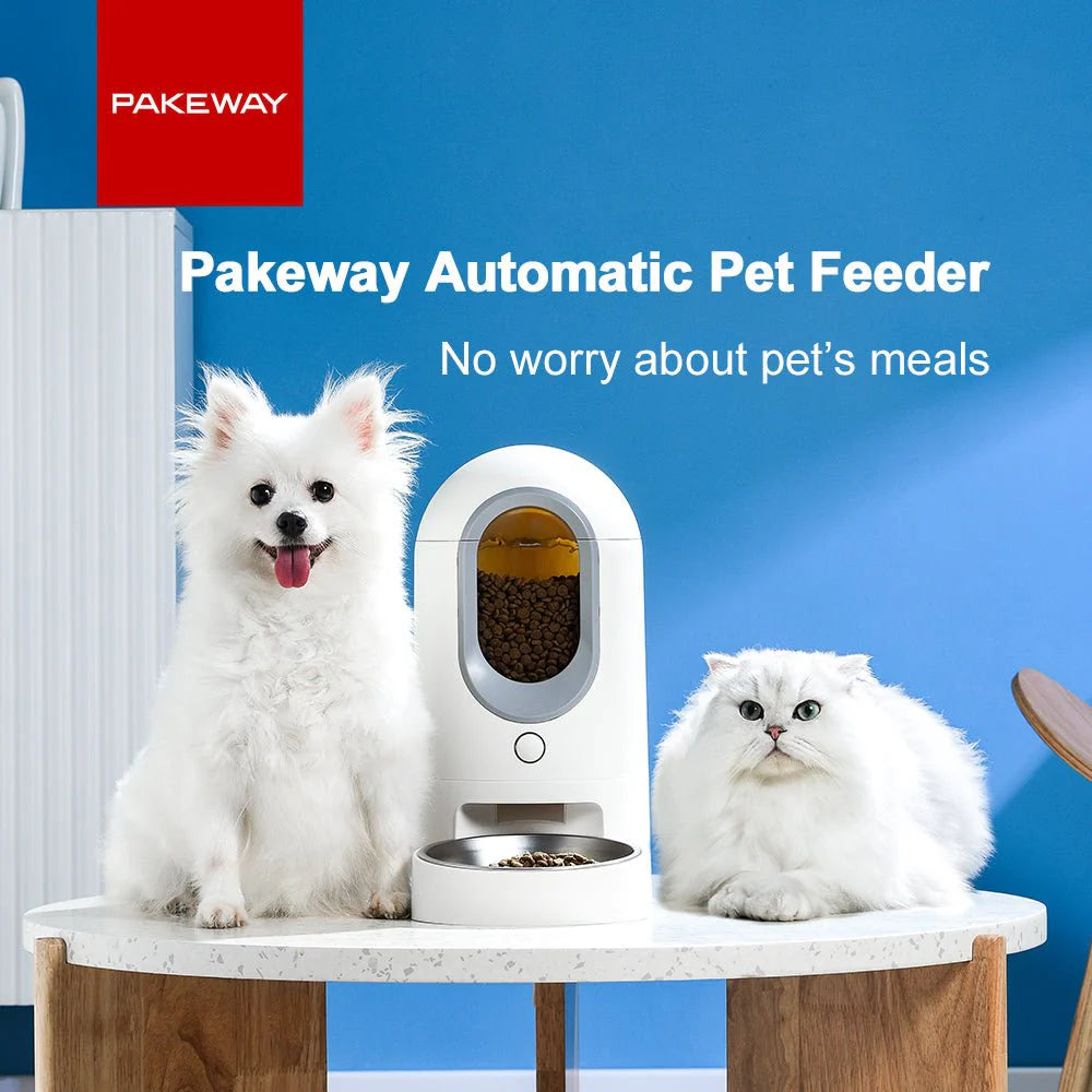 Revolutionary HEYBO Automatic Cat Feeder - WiFi-Enabled Timed Food Dispenser with App Control for Convenient Pet Care